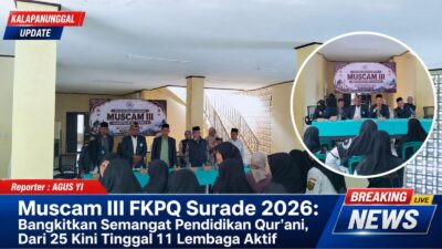 Muscam III FKPQ Surade 2026: Bangkitkan Semangat Pendidikan Qur’ani, Dari 25 Kini Tinggal 11 Lembaga Aktif