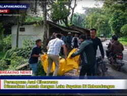 Perempuan Asal Cipanas Ditemukan Lemah dengan Luka Sayat Di Kabandungan