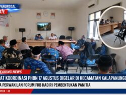 Rapat Koordinasi PHBN 17 Agustus Digelar Kecamatan Kalapanunggal, Bung Deda Perwakilan Forum FKB Hadir