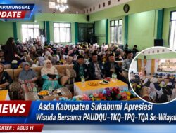 Asda Kabupaten Sukabumi Apresiasi Wisuda Bersama PAUDQU–TKQ–TPQ–TQA Se-Wilayah IV