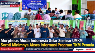 Morpheus Muda Indonesia Gelar Seminar UMKM, Soroti Minimnya Akses Informasi Program TKM Pemula