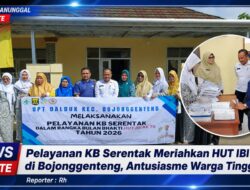 Pelayanan KB Serentak Meriahkan HUT IBI Ke-75 Di Bojonggenteng, Antusiasme Warga Tinggi