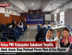 Ketua PWI Kabupaten Sukabumi Terpilih, Abah Anom Siap Perkuat Peran Pers Di Era Digital