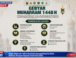 Gebyar Muharram 1448 H Kecamatan Bojonggenteng Siap Digelar, Hadirkan Beragam Kegiatan