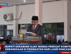 Bupati Sukabumi Ajak Warga Perkuat Komitmen Kebangsaan Di Peringatan Hari Lahir Pancasila 2026