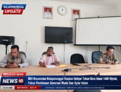 MUI Kecamatan Kalapanunggal Siapkan Gebyar Tahun Baru Islam 1448 Hijriah, Fokus Pembinaan Generasi Muda Dan Syiar Islam