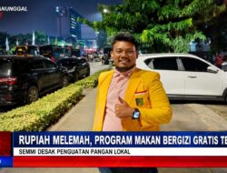 Rupiah Melemah, Program Makan Bergizi Gratis Terancam? SEMMI Desak Penguatan Pangan Lokal