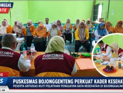 Puskesmas Bojonggenteng Perkuat Kader Kesehatan Desa, Peserta Antusias Ikuti Pelatihan Penguatan Data Kesehatan Di Bojonggaling