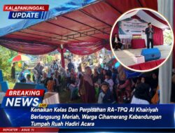 Kenaikan Kelas Dan Perpisahan RA–TPQ Al Khairiyah Berlangsung Meriah, Warga Cihamerang Kabandungan Tumpah Ruah Hadiri Acara