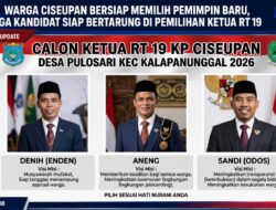 Warga Ciseupan Bersiap Memilih Pemimpin Baru, Tiga Kandidat Siap Bertarung Di Pemilihan Ketua RT 19