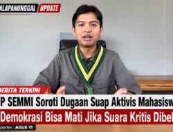 PP SEMMI Soroti Dugaan Suap Aktivis Mahasiswa: “Demokrasi Bisa Mati Jika Suara Kritis Dibeli