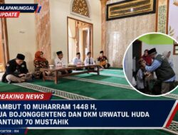 Sambut 10 Muharram 1448 H, KUA Bojonggenteng Dan DKM Urwatul Huda Santuni 70 Mustahik