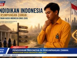 Pendidikan Indonesia Di Persimpangan Zaman: Menentukan Nasib Indonesia Emas 2045