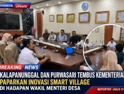 Desa Kalapanunggal Dan Purwasari Tembus Kementerian, Paparkan Inovasi Smart Village Di Hadapan Wakil Menteri Desa
