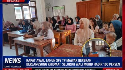 Rapat Awal Tahun SPS TP Mawar Berekah Berlangsung Khidmat, Seluruh Wali Murid Hadir 100 Persen
