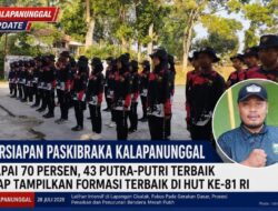 Persiapan Paskibraka Kalapanunggal Capai 70 Persen, 43 Putra-Putri Terbaik Siap Tampilkan Formasi Terbaik Di HUT Ke-81 RI