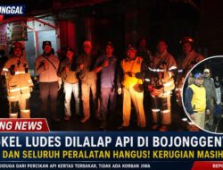 Bengkel Ludes Dilalap Api Di Bojonggenteng, Motor dan Seluruh Peralatan Hangus! Kerugian Masih Didata