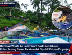 Destinasi Wisata Air Jadi Favorit Saat Libur Sekolah, Kolam Renang Nazwa Parakansalak Dipadati Ratusan Pengunjung