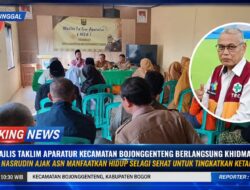 Majlis Taklim Aparatur Kecamatan Bojonggenteng Berlangsung Khidmat, Ustaz Nasrudin Ajak ASN Manfaatkan Hidup Selagi Sehat Untuk Tingkatkan Ketakwaan