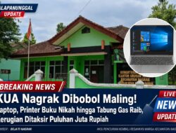 KUA Nagrak Dibobol Maling! Laptop, Printer Buku Nikah hingga Tabung Gas Raib, Kerugian Ditaksir Puluhan Juta Rupiah