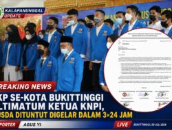 OKP Se-Kota Bukittinggi Ultimatum Ketua KNPI, Musda Dituntut Digelar Dalam 3×24 Jam
