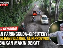 Kabar Gembira! Jalan Parungkuda–Cipeuteuy Berpeluang Diambil Alih Provinsi, Perbaikan Makin Dekat