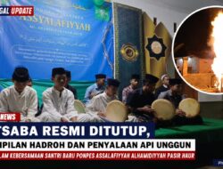 MATSABA Resmi Ditutup, Penampilan Hadroh Dan Penyalaan Api Unggun Warnai Malam Kebersamaan Santri Baru Ponpes Assalafiyyah Alhamidiyyah Pasir Haur