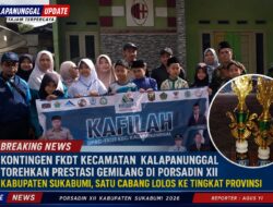 Kontingen FKDT Kecamatan Kalapanunggal Torehkan Prestasi Gemilang Di Porsadin VIII Kabupaten Sukabumi, Satu Cabang Lolos Ke Tingkat Provinsi