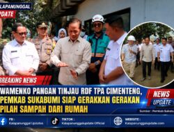 Wamenko Pangan Tinjau RDF TPA Cimenteng, Pemkab Sukabumi Siap Gerakkan Gerakan Pilah Sampah Dari Rumah