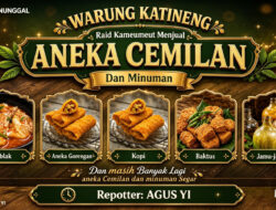 Warung Katineng Resmi Hadir di Desa Makasari, Sajikan Aneka Cemilan Dan Minuman Harga Bersahabat, Buka 24 Jam