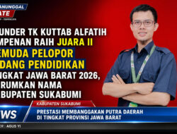 Founder TK Kuttab Alfatih Simpenan Raih Juara II Pemuda Pelopor Bidang Pendidikan Tingkat Jawa Barat 2026, Harumkan Nama Kabupaten Sukabumi