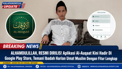 ALHAMDULILLAH, RESMI DIRILIS! Aplikasi Al-Auqaat Kini Hadir Di Google Play Store, Temani Ibadah Harian Umat Muslim Dengan Fitur Lengkap
