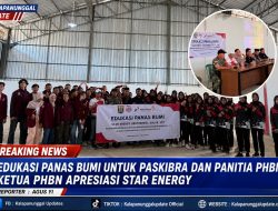 Edukasi Panas Bumi Untuk Paskibra dan Panitia PHBN, Ketua PHBN Apresiasi Star Energy