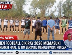 Turnamen Football Cikiray 2026 Memasuki Babak Perempat Final, 12 Tim Bersaing Menuju Partai Puncak