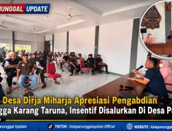 Kepala Desa Dirja Miharja Apresiasi Pengabdian RT hingga Karang Taruna, Insentif Disalurkan Di Desa Pulosari
