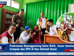 Puskesmas Bojonggenteng Gelar BIAS, Sasar Imunisasi Campak Dan HPV Di Dua Sekolah Dasar