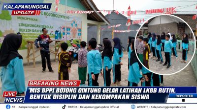 MIS BPPI Bojong Gintung Gelar Latihan LKBB Rutin, Bentuk Disiplin Dan Kekompakan Siswa