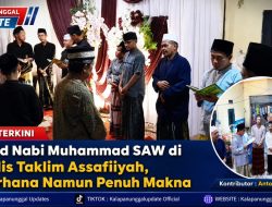 Maulid Nabi Muhammad SAW Di Majelis Taklim Assafiiyah, Sederhana Namun Penuh Makna