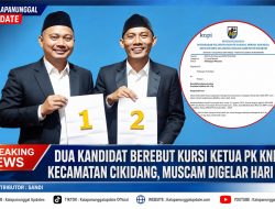 Dua Kandidat Berebut Kursi Ketua PK KNPI Kecamatan Cikidang, Muscam Digelar Hari Ini