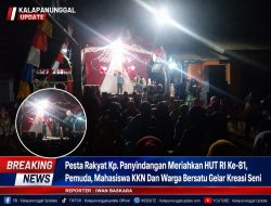 Pesta Rakyat Kp. Panyindangan Meriahkan HUT RI Ke-81, Pemuda, Mahasiswa KKN Dan Warga Bersatu Gelar Kreasi Seni