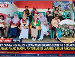 Pra Siaga HIMPAUDI Kecamatan Bojonggenteng Semarak, Anak-anak Tampil Antusias Di Lapang Galuh Pakuwon