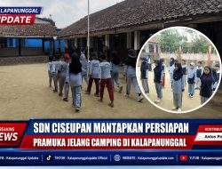 SDN Ciseupan Mantapkan Persiapan Pramuka Jelang Camping Di Kalapanunggal