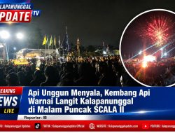 Api Unggun Menyala, Kembang Api Warnai Langit Kalapanunggal di Malam Puncak SCALA II