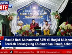 Maulid Nabi Muhammad SAW di Masjid Al-Iqomah Berekah Berlangsung Khidmat dan Penuh Kebersamaan