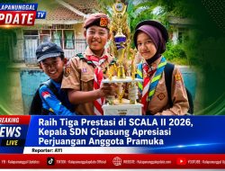 Raih Tiga Prestasi Di SCALA II 2026, Kepala SDN Cipasung Apresiasi Perjuangan Anggota Pramuka