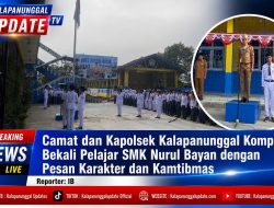 Camat dan Kapolsek Kalapanunggal Kompak Bekali Pelajar SMK Nurul Bayan dengan Pesan Karakter dan Kamtibmas