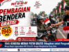 1945 BENDERA MERAH PUTIH GRATIS Dibagikan Untuk Pengendara! Warga Diajak Semarakkan HUT RI Ke-81 dengan Mengibarkan Sang Saka WhatsApp Image 2026-08-01 at 09.18.09