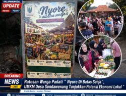 Ratusan Warga Padati “Nyore di Batas Senja”, UMKM Desa Sundawenang Tunjukkan Potensi Ekonomi Lokal
