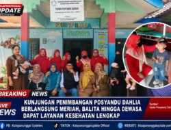 Kunjungan Penimbangan Posyandu Dahlia Berlangsung Meriah, Balita Hingga Dewasa Dapat Layanan Kesehatan Lengkap