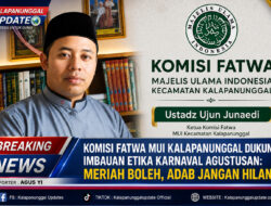 Komisi Fatwa MUI Kalapanunggal Dukung Imbauan Etika Karnaval Agustusan: Meriah Boleh, Adab Jangan Hilang
